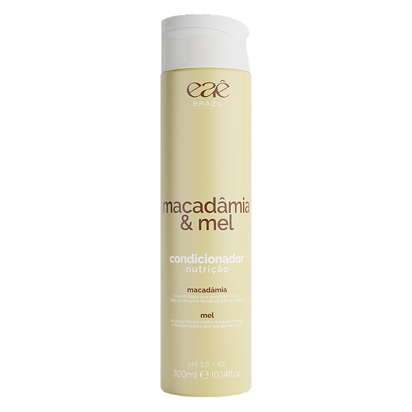 Condicionador Macadâmia & Mel 300ml - Eaê Brazil