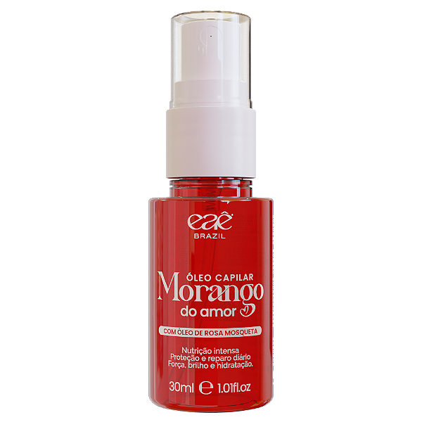Óleo Reparador Morango do Amor 30ml - Eaê Brazil