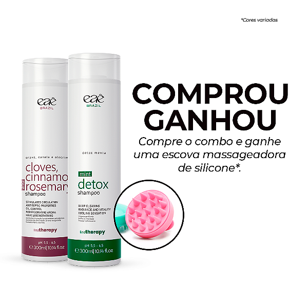 Kit Shampoo Terapia Capilar 300ml + Brinde