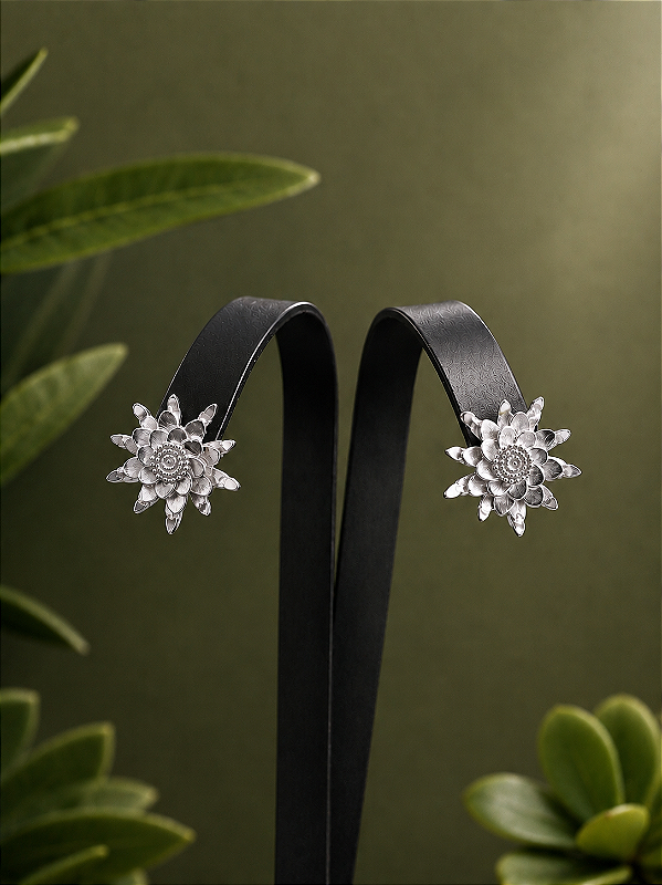 Pingente Flor de Mandacaru em Prata 925