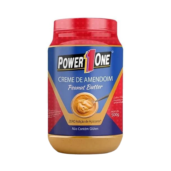 Power One Creme De Amendoim 500G Peanut Butter