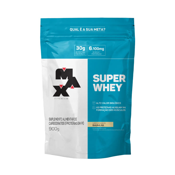 Max Titanium Super Whey 900g Refil