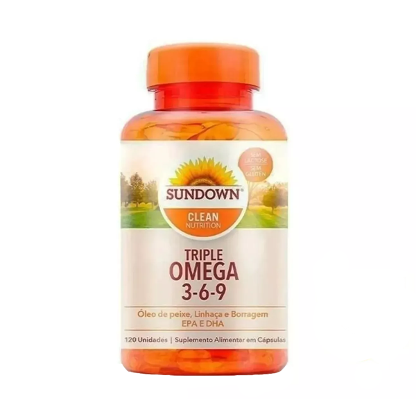 Sundown Triple Omega 3 6 9 120 Comprimidos