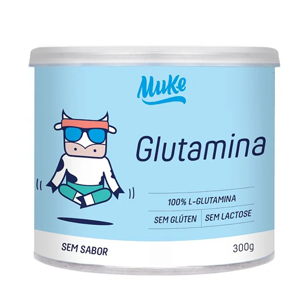 Mais Mu Glutamina Muke Sem Sabor 300g