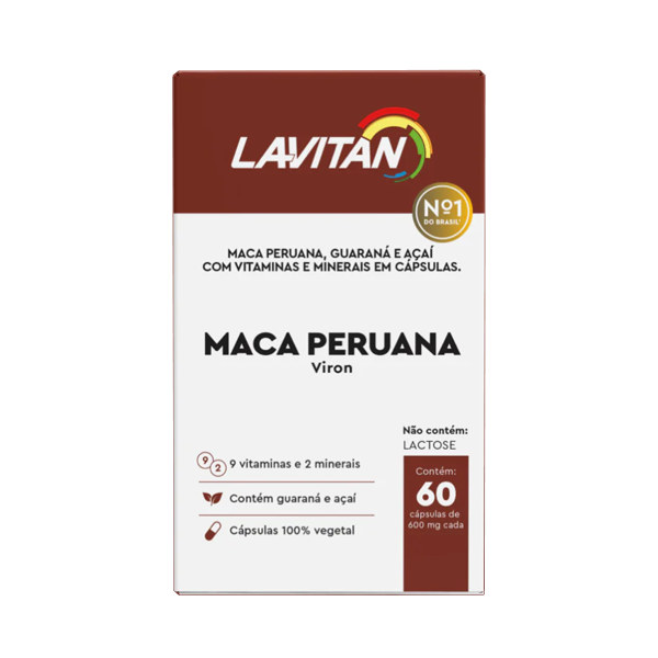 LAVITAN MACA PERUANA VIRON C/60