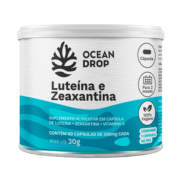 Ocean Drop Luteína + Zeaxantina 500MG 60 CAP