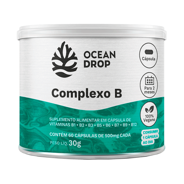 Ocean Drop Complexo B 500MG 60 CAP