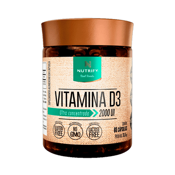 Nutrify Vitamina D3 120 CAPS