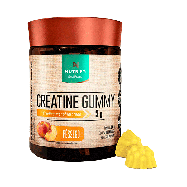 Nutrify Creatine Gummy 60G Pessego