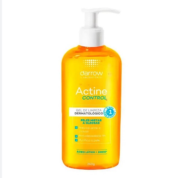 Actine Control Gel Limpeza 240g