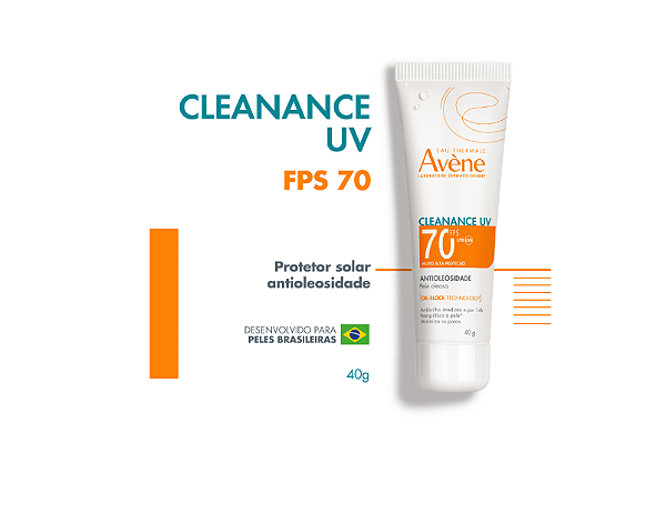 Avene Cleanance UV Antioleosidade F70 40g