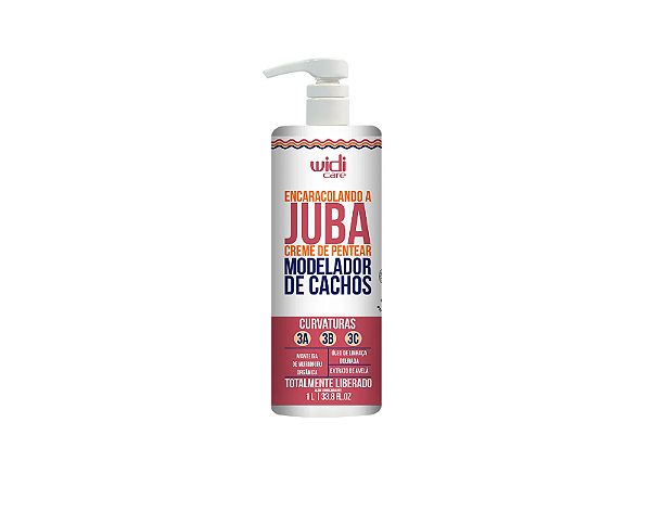 Widi Care Juba EncaracoladoCr  Pentear Condicionante 1L