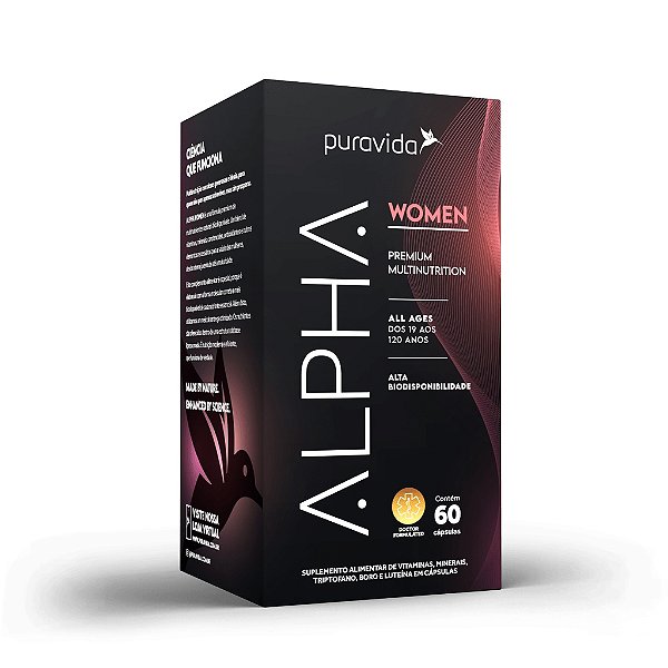 Puravida Alpha Women C/ 60 Caps