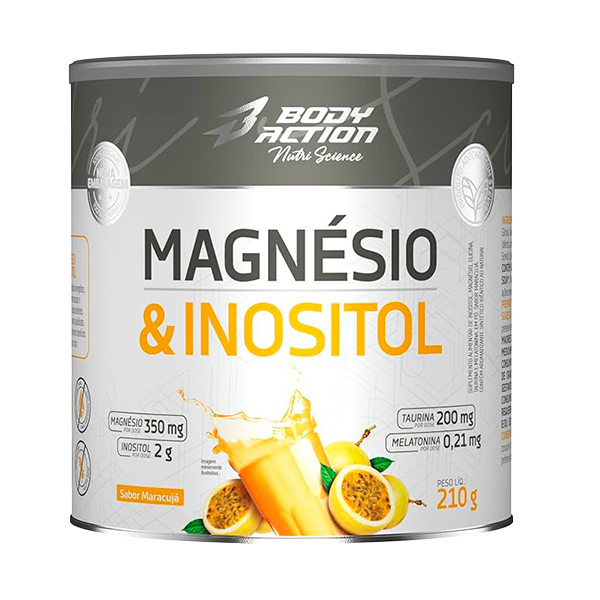 Bodyaction Magnesio e Inositol 210g Maracuja