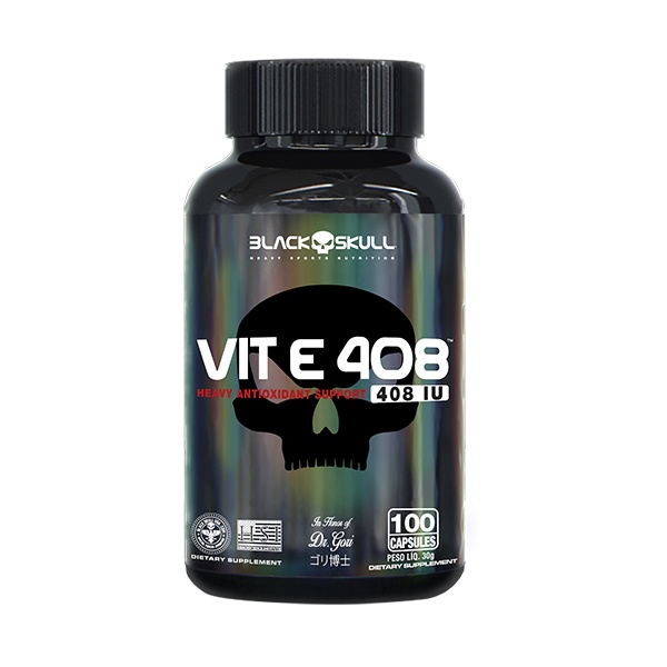 Black Skull Vitamina E 100 Capsulas