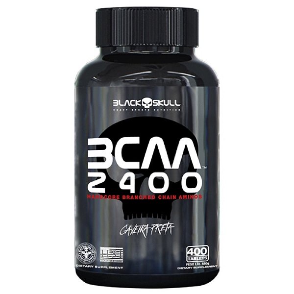 Black Skull Bcaa 2400 Aminoacidos 400 Tabs