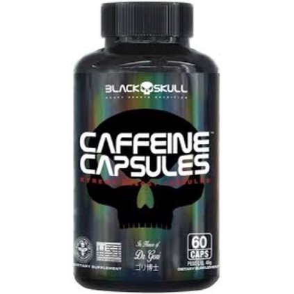 Black Skull Caffeine 60 Capsulas