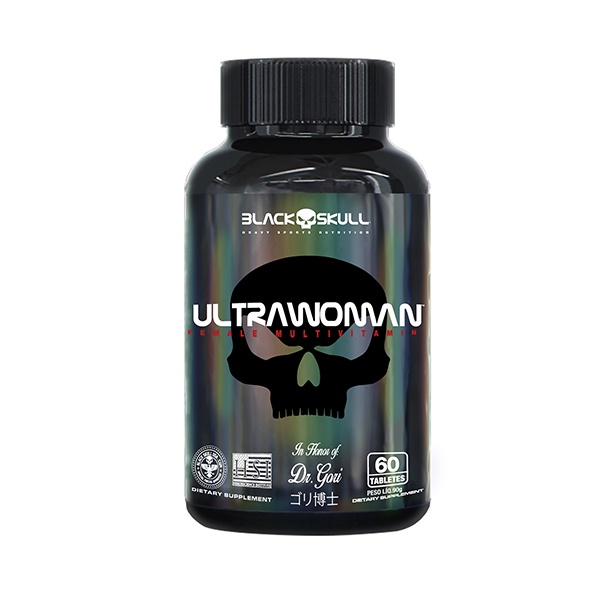 Black Skull Ultrawoman Polivitaminico 60 Tabletes