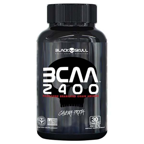 Black Skull Bcaa 2400 Aminoacidos 30 Tabs