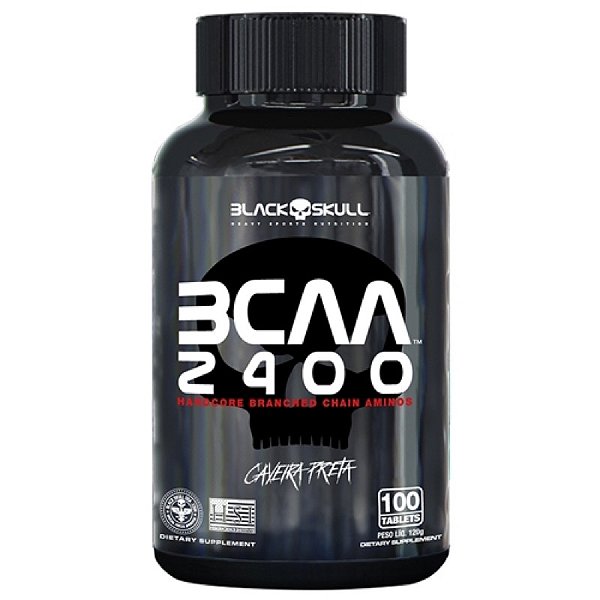 Black Skull Bcaa 2400 Aminoacidos 100 Tabs