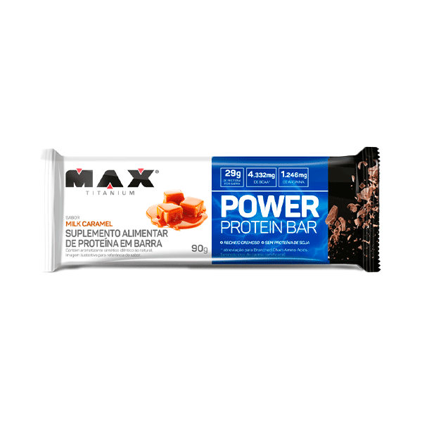 Max Titanium Power Protein bar 90g und
