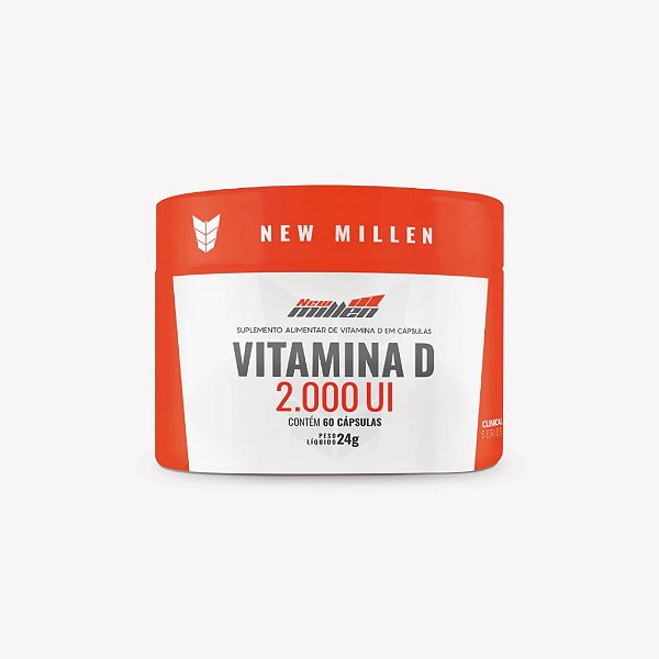 New Millen Vitamina D MCT 2.000 UI C/60 Caps