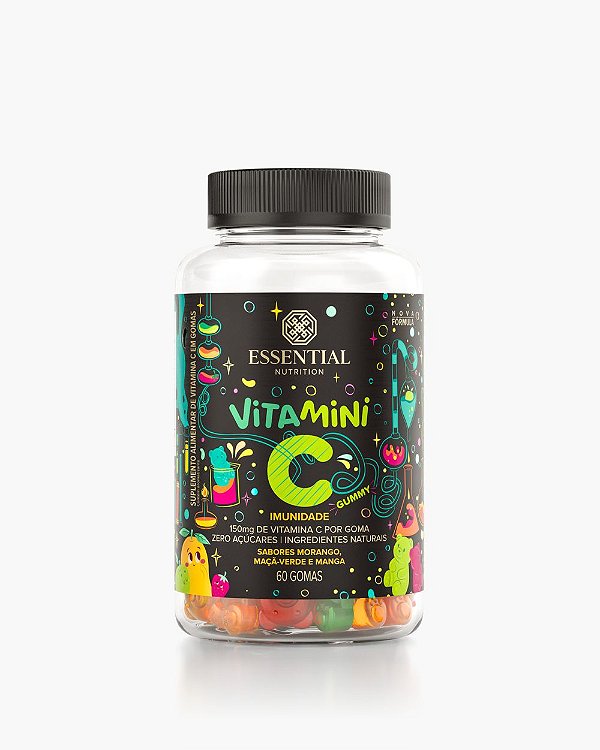 Essential Nutrition Vitamina C 60 Gomas