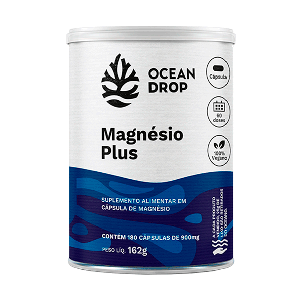 Ocean Drop Magnesio Plus 900MG 180 CAP