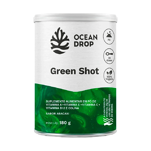 Ocean Drops Green Shot 180g