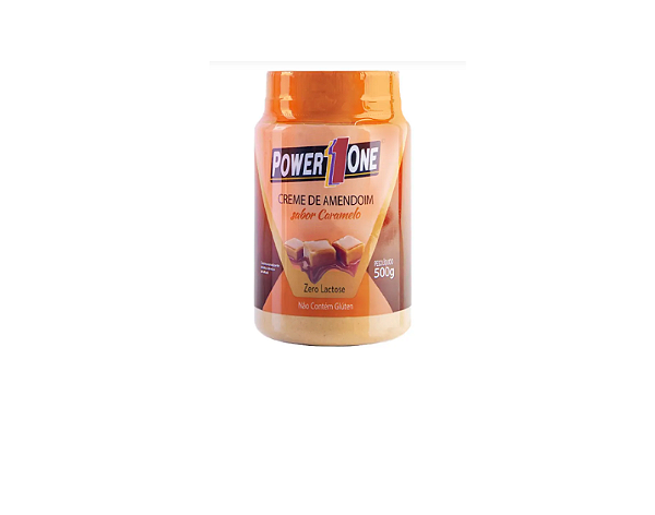 Power One Creme de Amendoim 500G caramelo