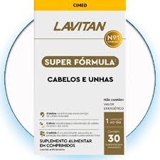 Lavitan Cabelo e Unhas Super Formula C/30