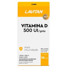 Lavitan Vitamina D 500UI Gotas 10ML