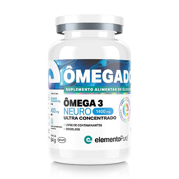 Elemento Puro Omegadop Neuro 60 Capsulas