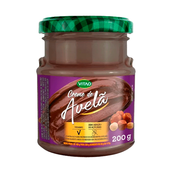 Vitao Creme Avela Vegano Zero 200g