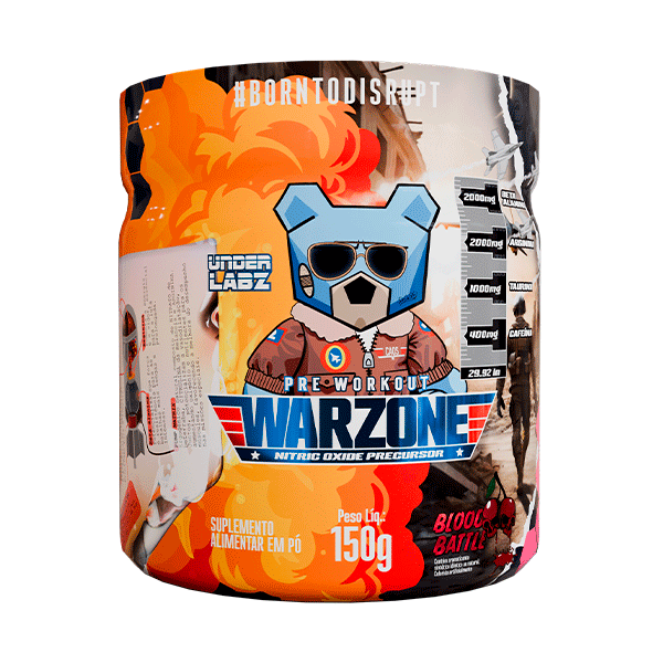 Under Labz Pre Treino Warzone 150g