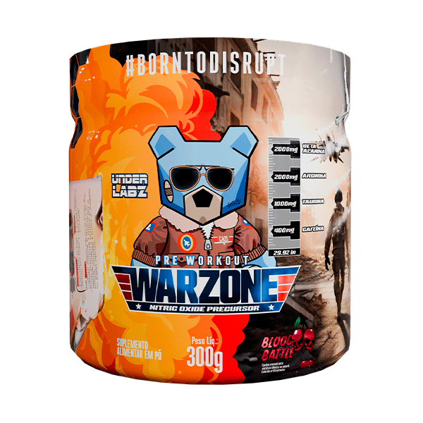 Under Labz Pre Treino Warzone 300g