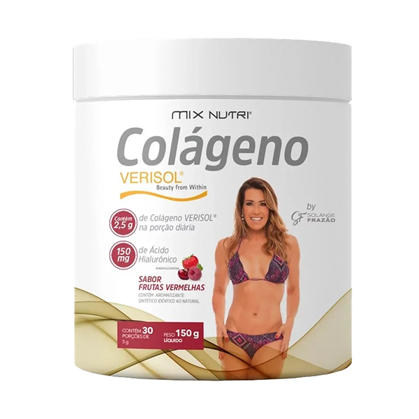 Mix Nutri Colageno Verisol 300G Hialuronico