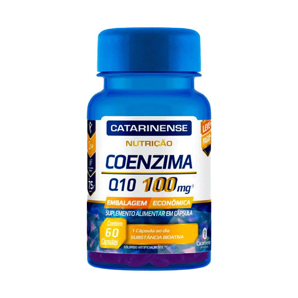 Catarinense Coenzima Q10 100mg 60 Caps