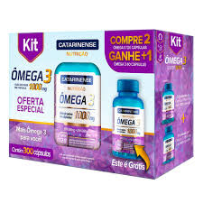 Catarinense Kit Omega 3 1000mg 300Caps