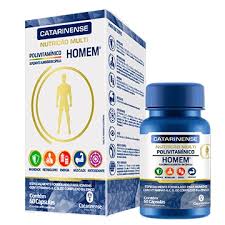 Catarinense Polivitaminico Homem Cat Mult 60 Caps