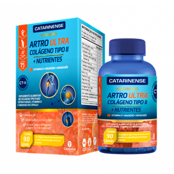Catarinense Ultra Colageno Tipo II 90 Caps