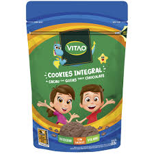 Vitao Cookies Integral Kids 80g Cacau c/ Gotas