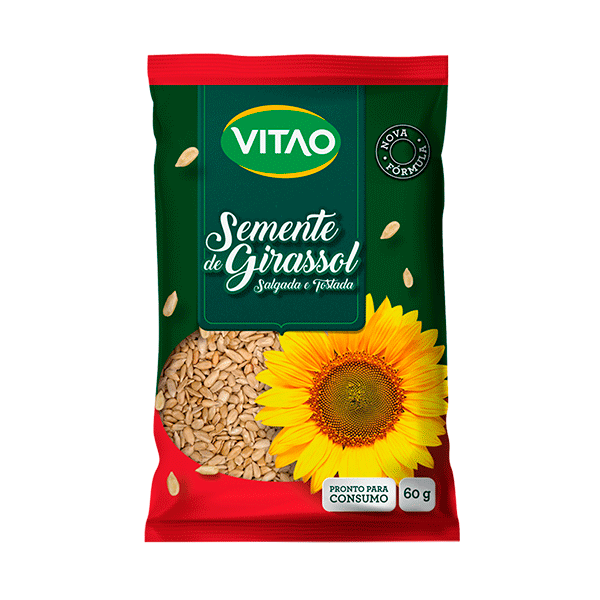 Vitao Semente Girassol 60g