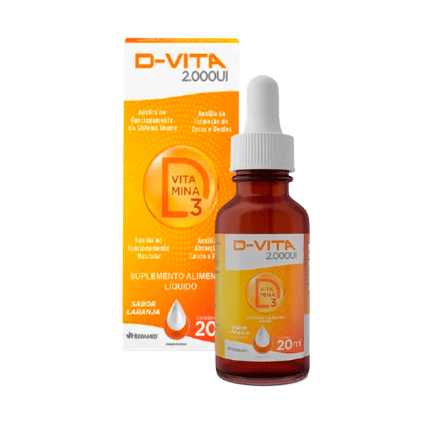 Herbamed Especial Vitamina D 20ml Laranja