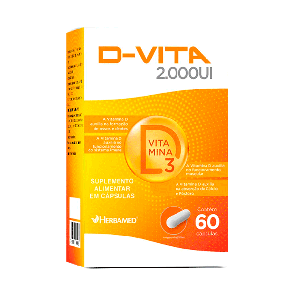 Herbamed Especial Vitamina D 60 Caps