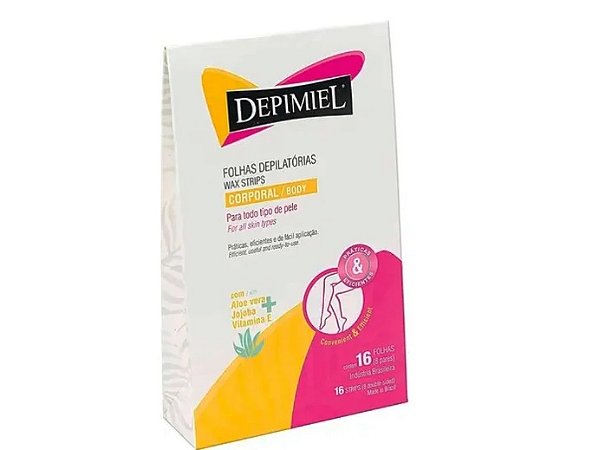Depimiel Folha Pronta Corporal Classica 16 Unidades