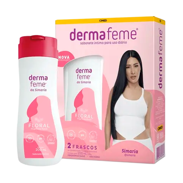 Dermafeme Kit Sabonete Liquido Intimo 200ml