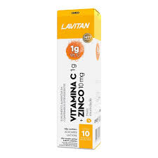 Lavitan Vit C 1g + Zinco C/10