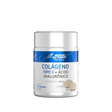 Bodyaction Colageno Tipo II Acido Hialuronico C/30