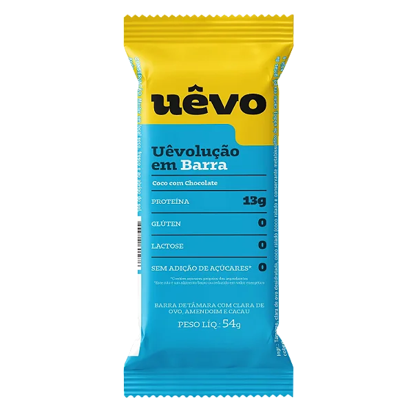 Uevo Barra de Proteina 54g